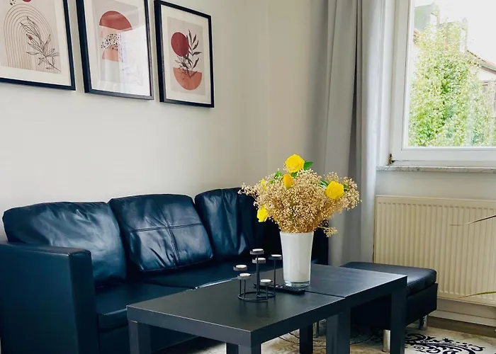 Apartmán Moeblierte 2-zimmer Wohnung, Zentrum Vilsbiburg, Sonniger Balkon, Garage, Wlan
